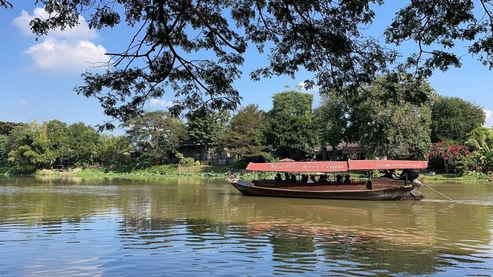 chiang mai: mae ping river cruise & optional transfer | getyourguide