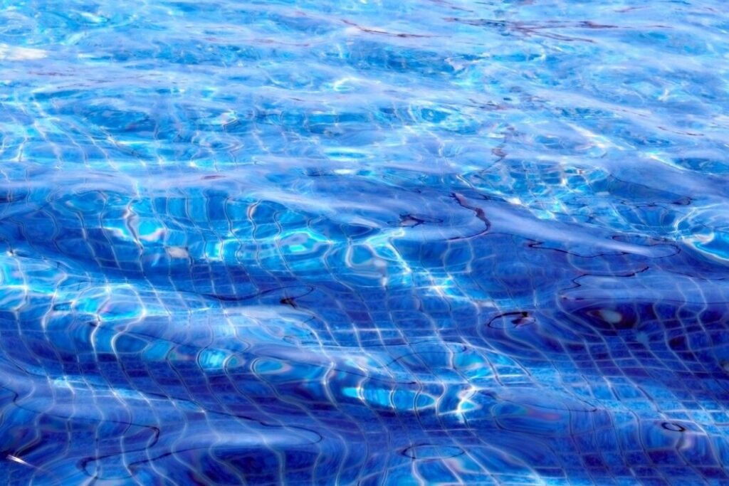 swimming pool, water surface, surface