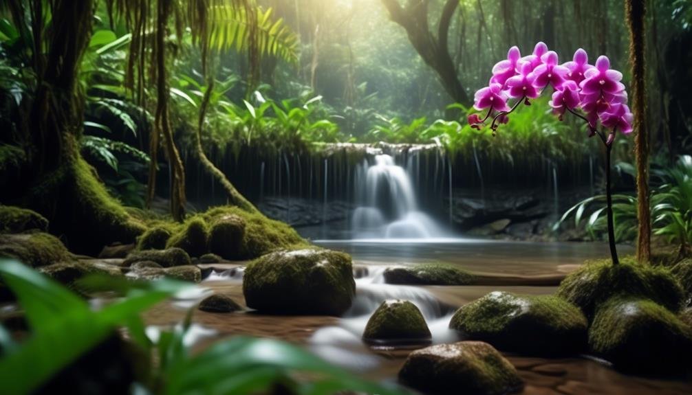 unique flora in the forest