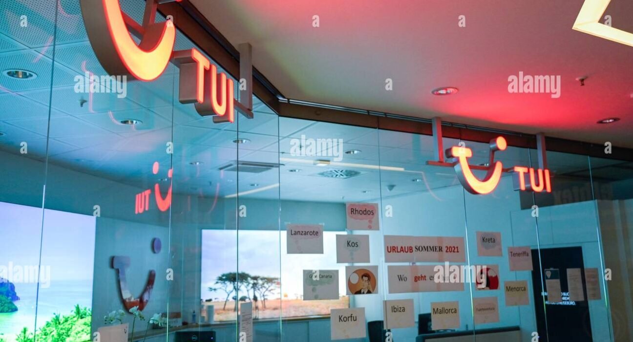office of tui travel company hi res stock photography and images ...