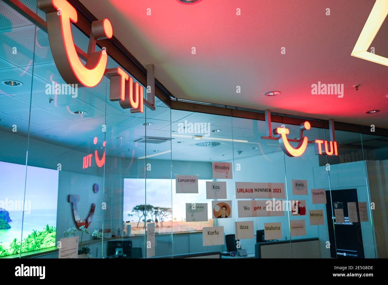 office of tui travel company hi res stock photography and images ...