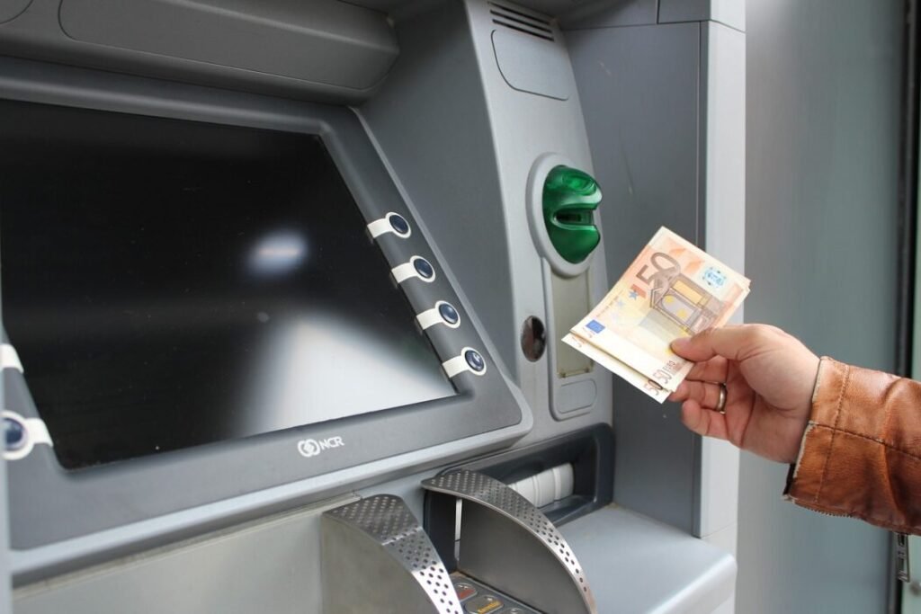 atm, money, euro