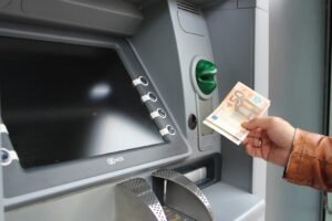 atm, money, euro