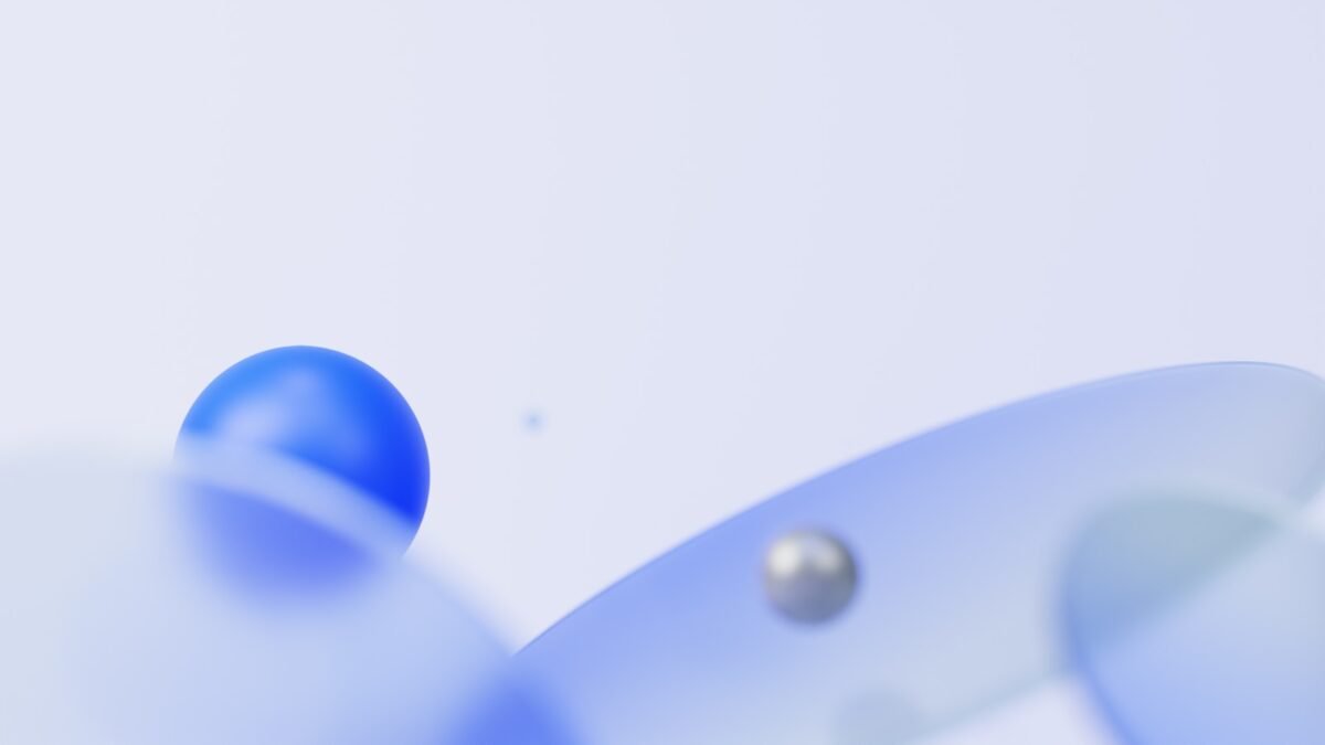 a close up of a blue object on a white surface