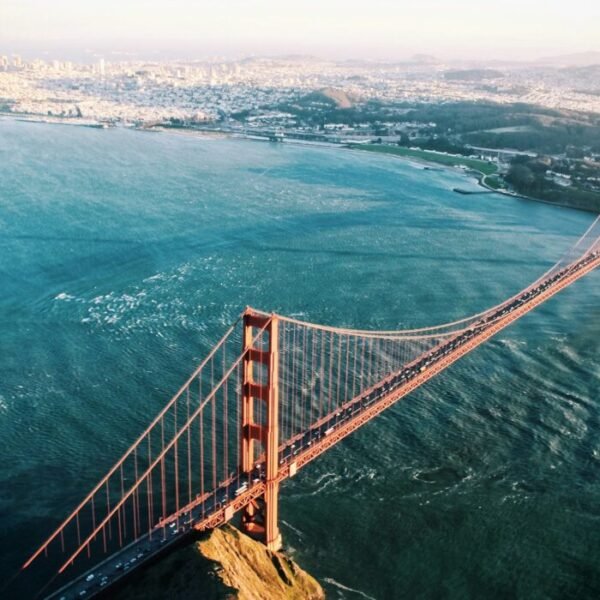 aerial view photography of Golden Gate Bridge during daytime