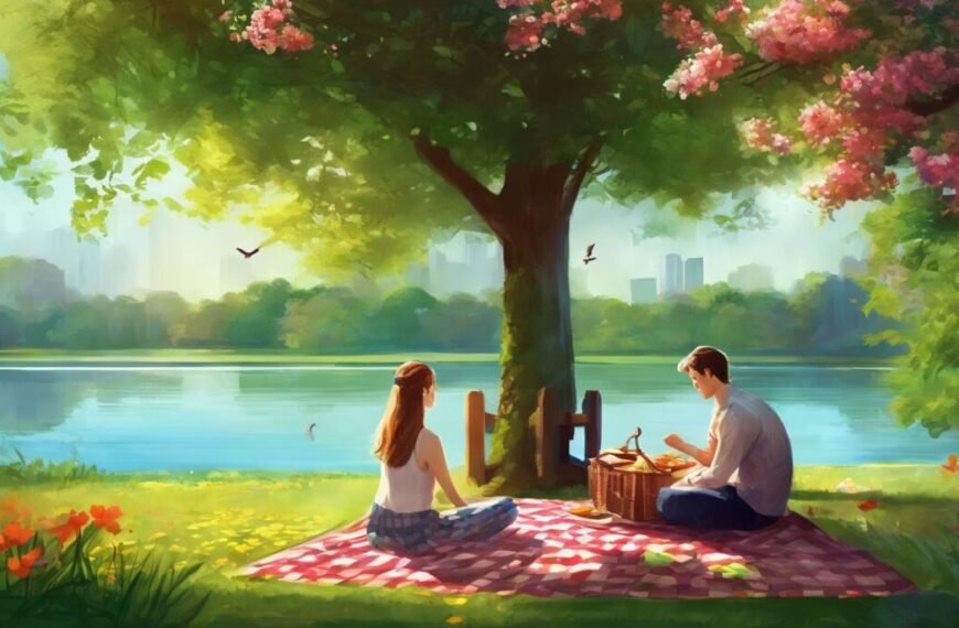 Die Schönheit des Park Lumpini in Bangkok