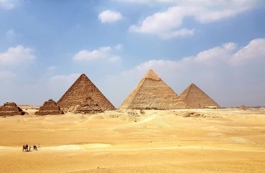brown pyramid under blue sky during daytime